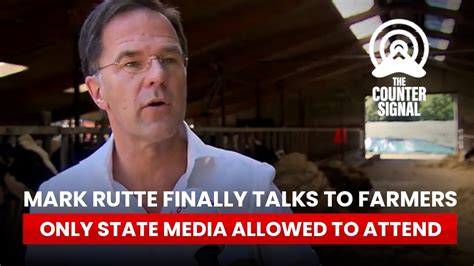 Mark Rutte has a hilariously scripted meeting with farmers - The ...