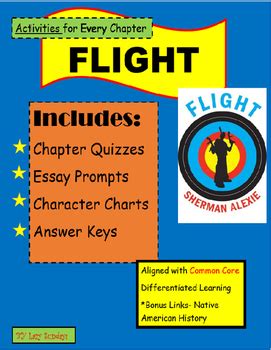 Flight by Sherman Alexie- Activities and Quizzes by Lazy Sundays