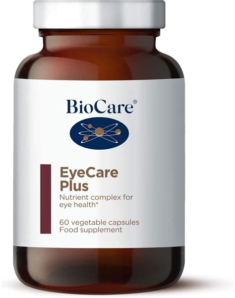 Amazon.com: Biocare EyeCare Plus 60vegicaps : Health & Household