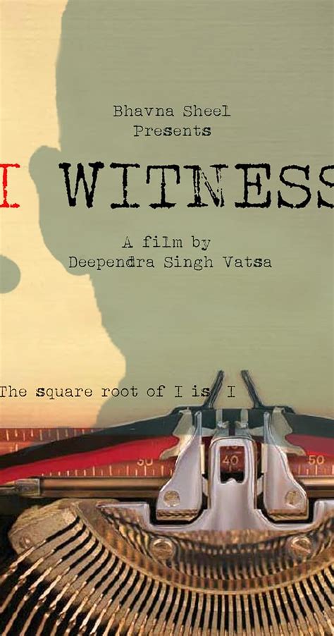 I Witness (2016) - IMDb