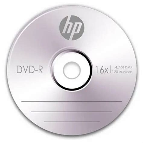 HP Blank DVD 4.7GB DVD-R 16x at Rs 14/piece | blank dvd disc in Gurgaon ...