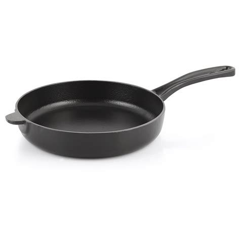 Matte Black 11" Cast Iron Skillet - Turgla Home