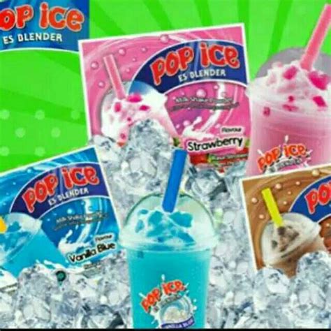 Gambar Minuman Pop Ice Blender