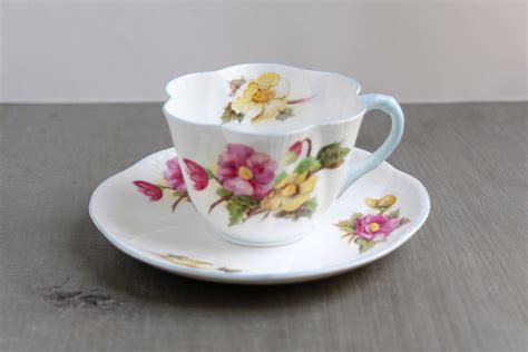 Vintage English Tea Cup Pink | Arogya Holistic Healing