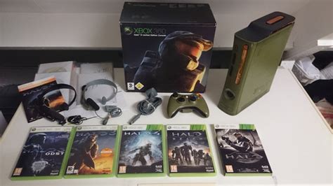 Xbox 360 Halo 3 Limited Edition Console 20 GB inc. 5 Halo - Catawiki