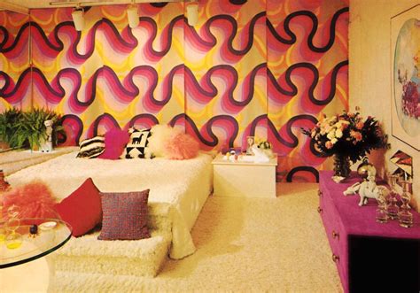 Groovy Bedroom Decor, 1970s | Groovy bedroom, Groovy interiors, Bedroom ...