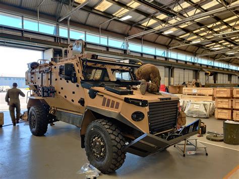 British Army upgrades its Foxhound armoured vehicles