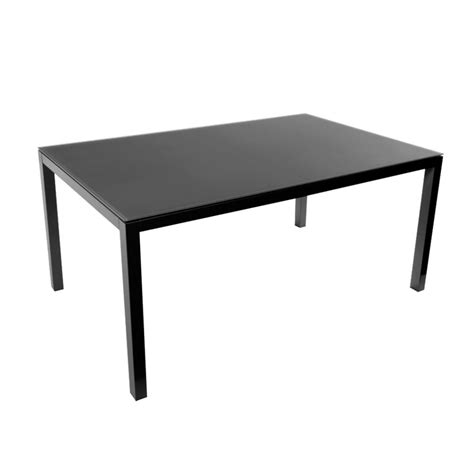 Stadtt & Co Evora Dining Table, Black, 75 x 92 x 220cm | Zanui.com.au ...