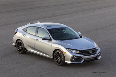 2020 Civic Hatchback Gets Styling Updates, Tech Upgrades, Manual For ...