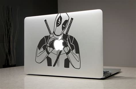 Deadpool Macbook Decal Sticker Laptop Vinyl Decals Stickers