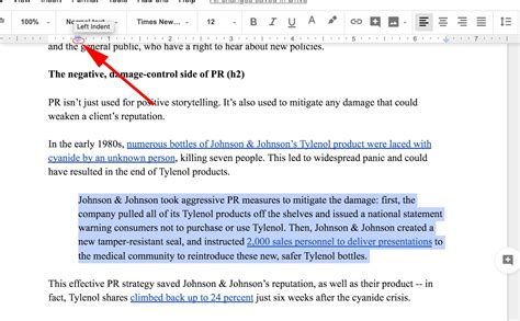 How to Create a Hanging Indent in Google Docs [FAQ]