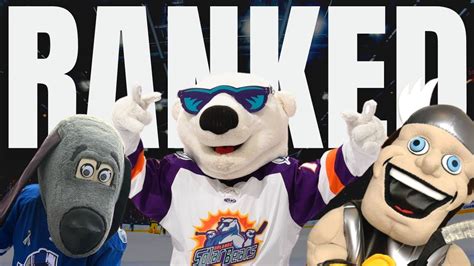 Every ECHL Mascot RANKED WORST to BEST - YouTube