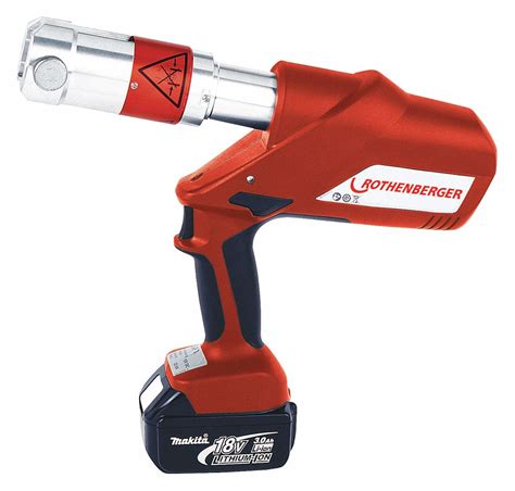 ROTHENBERGER Cordless 12-Ton Crimping Tool, 1/2-4" - 5MLV7|16102 - Grainger