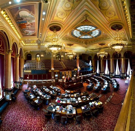 Iowa State Senate Chambers | The Iowa State Senate from abov… | Flickr