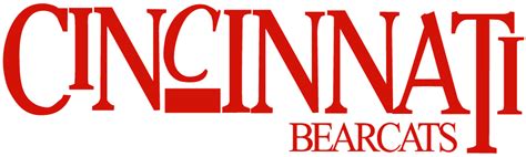 Cincinnati Bearcats Wordmark Logo - NCAA Division I (a-c) (NCAA a-c ...