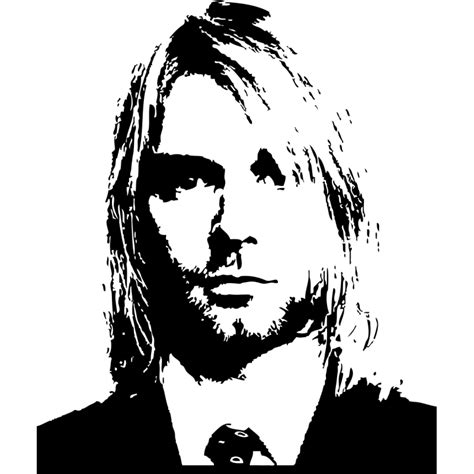 Kurt Cobain Silhouette Artist Musician - Silhouette png download - 800*800 - Free Transparent ...