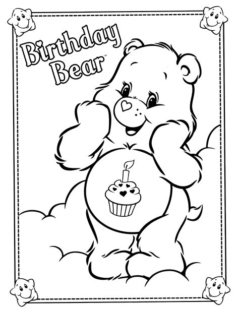 Baby Care Bears Coloring Pages at GetColorings.com | Free printable colorings pages to print and ...