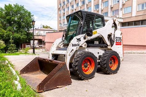 Bobcat Loader stock image. Image of mini, machine, engine - 9091577