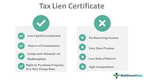 Tax Lien Certificate - What Is It, How To Buy