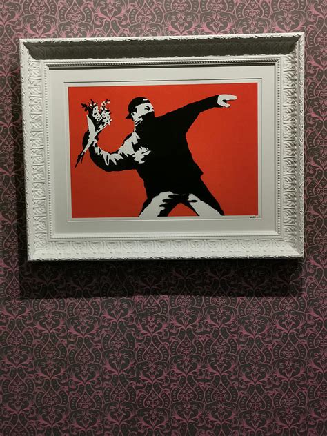 banksy Street Art Poster funny Painting by Evie Keeley - Fine Art America