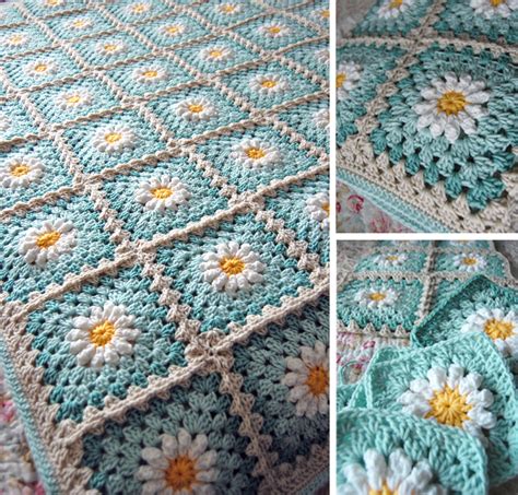 tillie tulip - a handmade mishmosh: Donna's daisy blanket surprise