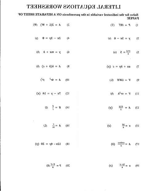 045 Linear Equations Word Problems Printable Worksheet — db-excel.com