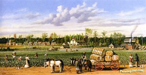 Plantation Economy Artwork By William Aiken Walker Oil Painting & Art Prints On Canvas For Sale ...