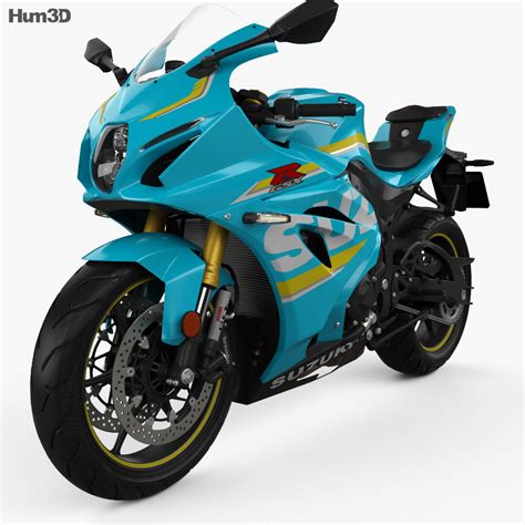 Suzuki GSX-R1000 2017 3D model - Vehicles on Hum3D