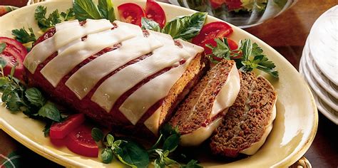 Homemade Italian Meatloaf | Sargento® Sliced Mozzarella Cheese