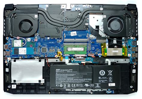 Inside Acer Nitro 5 (AN517-52) - disassembly and upgrade options | LaptopMedia AU