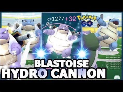 The best moveset for Mega Blastoise in Pokemon Go