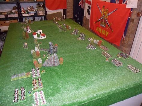 Westerhope Wargame Group: Napoleonic game 14.4.13.