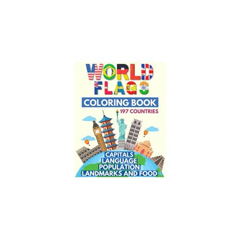 Buy World Flags Coloring Book: Learn All Countries of the World / Geography Gift for Kids and ...