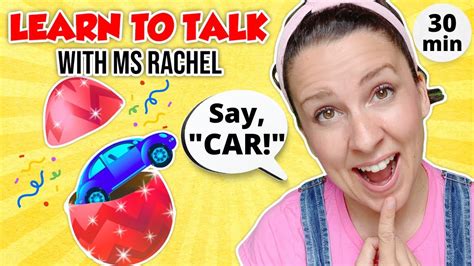 Learning with Ms Rachel | Learn Words and Colors for Toddlers ...