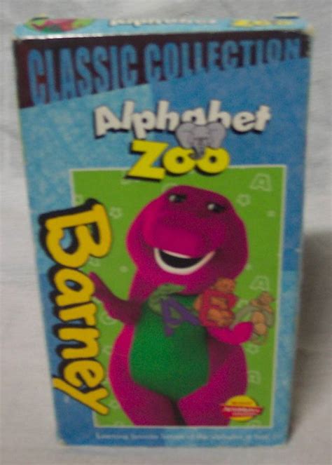 BARNEY Classic Collection ALPHABET ZOO VHS VIDEO