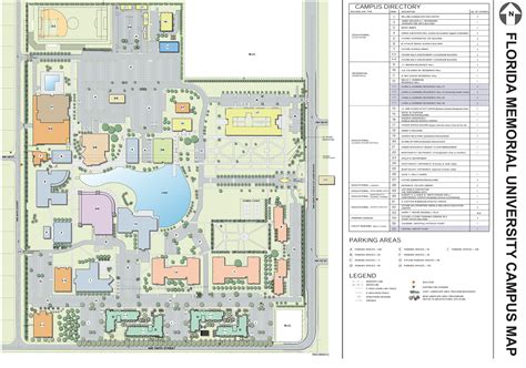 Florida Memorial University Campus Map