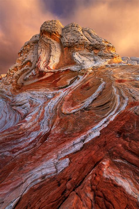 Red Rock Formation in Arizona White Pocket Fine Art Print | Photos by Joseph C. Filer