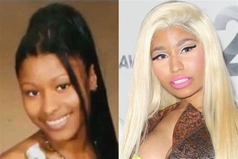 Nicki Minaj in High School and Nicki Minaj in 2012 | Celebrity yearbook photos, Nicki minaj ...