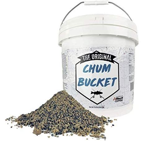 The Original Chum Bucket 12lb - Designed for Saltwater and Freshwater Fish - Triple Action Chum ...