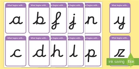 Cursive Alphabet Cards | Teaching Resources (teacher made)