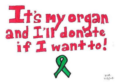 Organ Donation Slogan by Meggymegos on DeviantArt