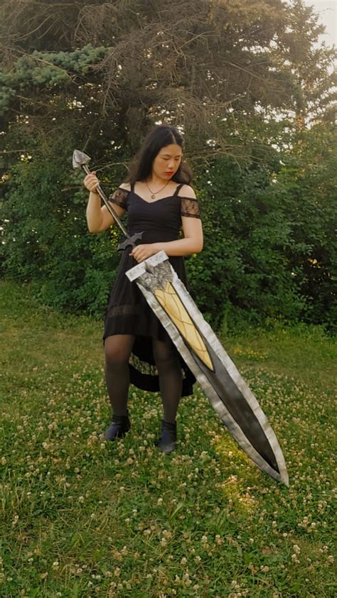 Sword Cosplay Template, Printable PDF, Free Foam Chain Link Tutorial ...