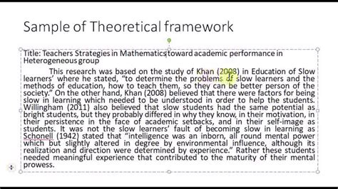 Example Of Theoretical Framework In Quantitative Research Pdf | Webframes.org