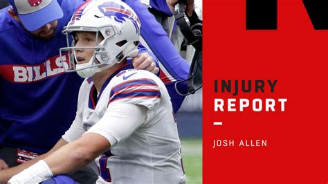 Robyn Underwood Buzz: Josh Allen Injury History