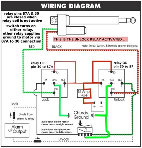 Linear Actuator Wiring Schematic