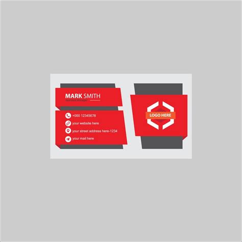 business card design templates free download 9315319 Vector Art at Vecteezy