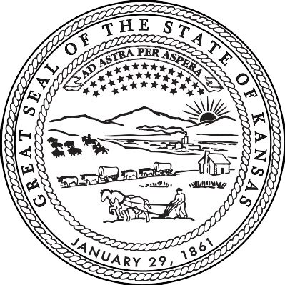 Kansas State Seal Logo Download png