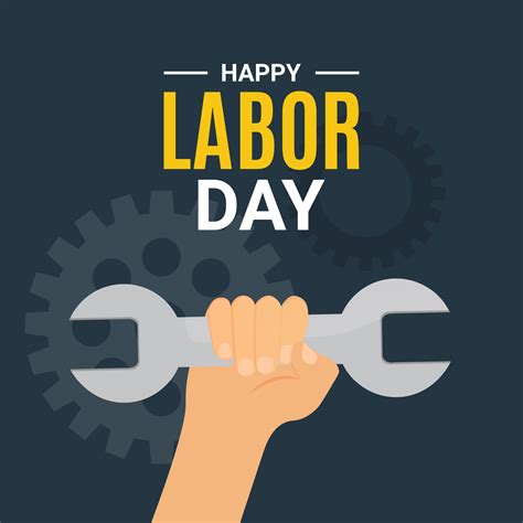 Labor Day Poster. Vector Illustration 3333141 Vector Art at Vecteezy