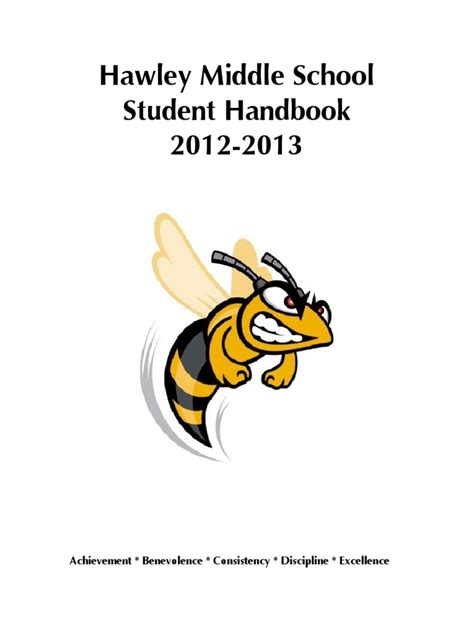 Hawley Middle School Student Handbook 2012-2013 | Trousers | Educational Assessment