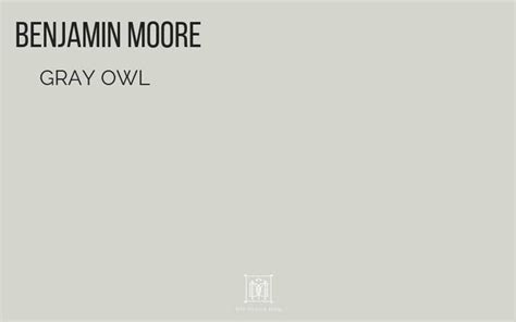 Benjamin Moore Gray Owl: A Bluish Light Gray - DIY Decor Mom